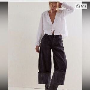 We The Free Olson cropped barrell Jeans